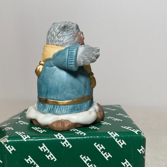 Floyd & Floyd Holiday Hamlet “The Parson” 1993 Owl Figurine In Original Box 1993 - Picture 6 of 11